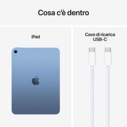 Apple iPad 11" 128GB Wi-Fi Blue Italia 2025