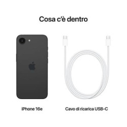 Apple iPhone 16e 128GB Nero Europa